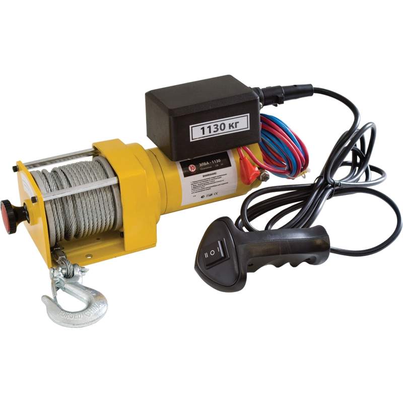 Лебедка электрическая Калибр ЭЛБА-1130 Лебедка электрическая Калибр ЭЛБА-1130