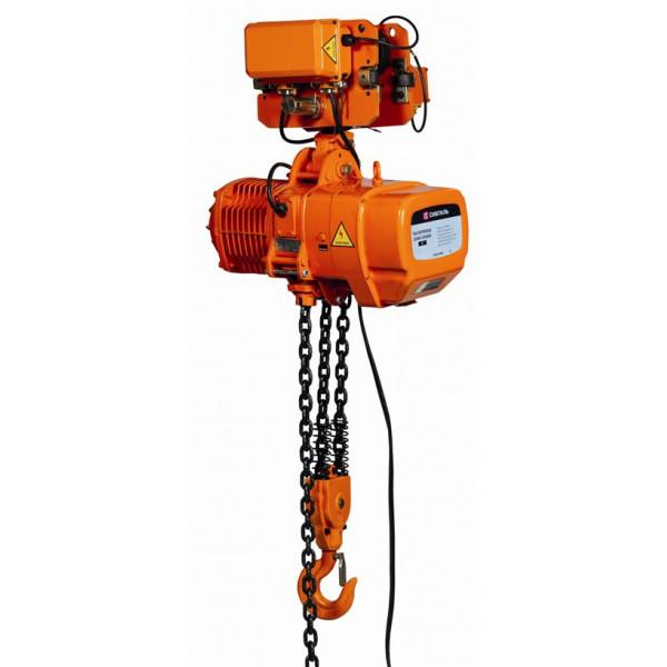 Таль электрическая цепная с тележкой СибТаль ННВ2(T) 5Т 9М Таль электрическая цепная с тележкой СибТаль ННВ2(T) 5Т 9М