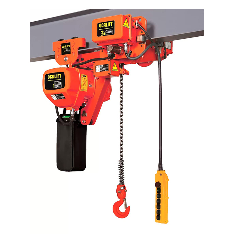 Таль цепная передвижная двухскоростная УСВ OCALIFT 02-01LHD 2т 6м Таль цепная передвижная двухскоростная УСВ OCALIFT 02-01LHD 2т 6м
