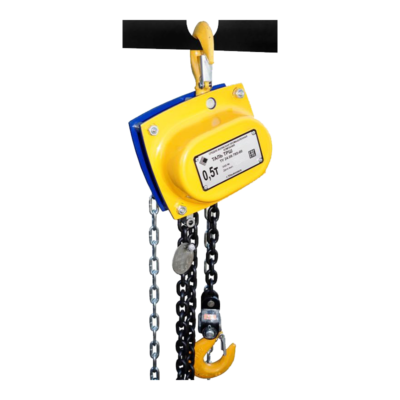 Таль ручная шестеренная ТРШБУп-Ех-0,5 т 9 м Таль ручная шестеренная ТРШБУп-Ех-0,5 т 9 м