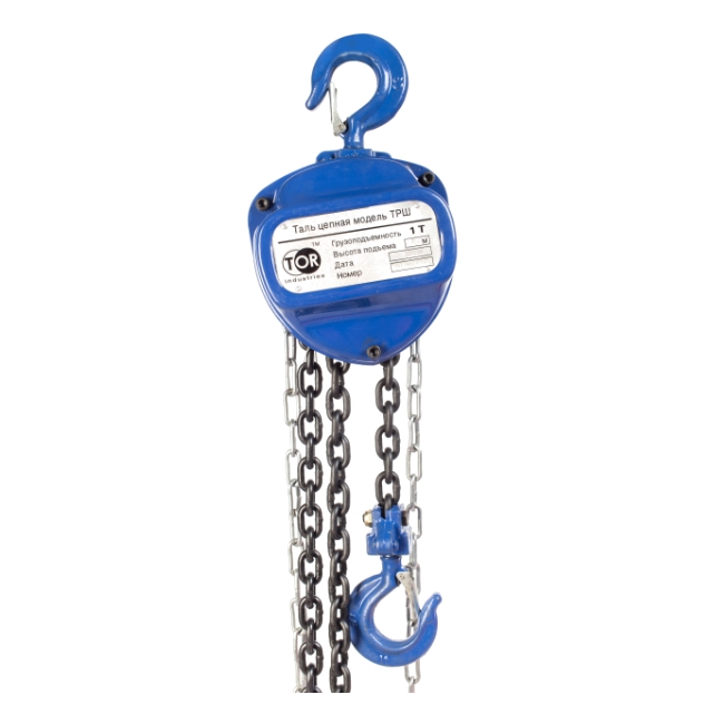 Таль ручная шестеренная TOR ТРШ (C) 1т 18 м (G) Таль ручная шестеренная TOR ТРШ (C) 1т 18 м (G)