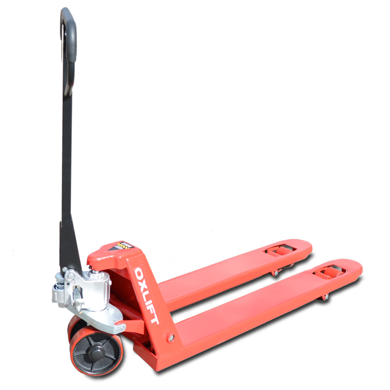 Широковильная гидравлическая тележка OXLIFT OX20-PU115(W850) Широковильная гидравлическая тележка OXLIFT OX20-PU115(W850)