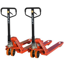 Узковильная гидравлическая тележка OXLIFT OX25-PU115(W450) Узковильная гидравлическая тележка OXLIFT OX25-PU115(W450)