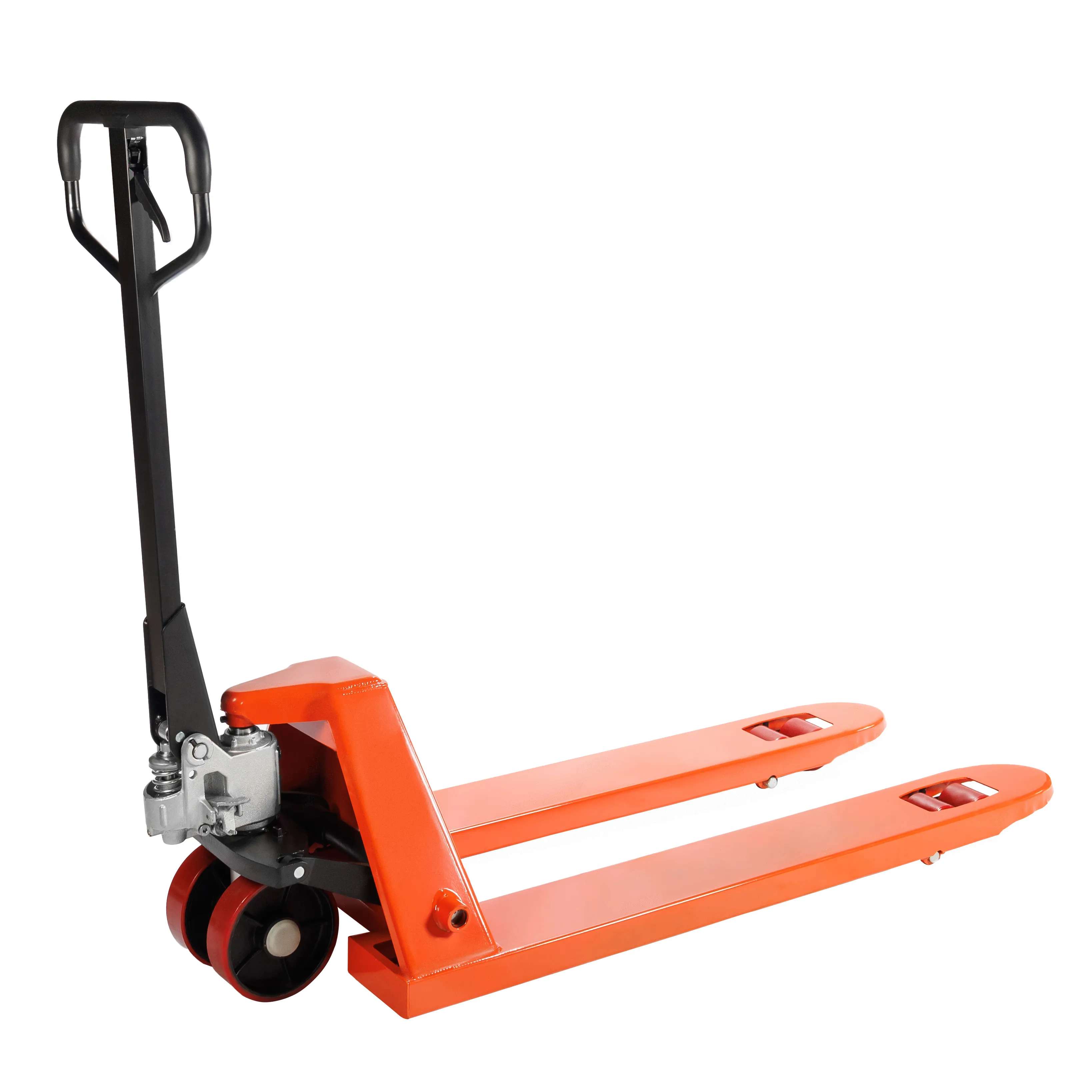 Тележка гидравлическая AC 25 с полиуретановыми колесами грузоподъёмность 2,5 т 1001328