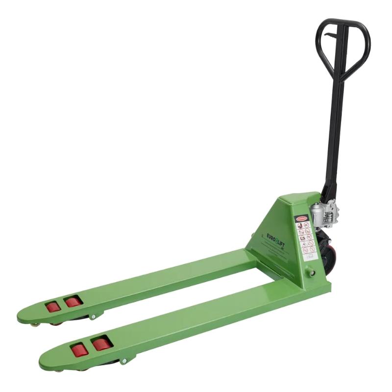 Тележка гидравлическая EURO-LIFT JD02 (г/п 2.5тн, L=1150мм, B=550мм) П/У колеса Тележка гидравлическая EURO-LIFT JD02 (г/п 2.5тн, L=1150мм, B=550мм) П/У колеса