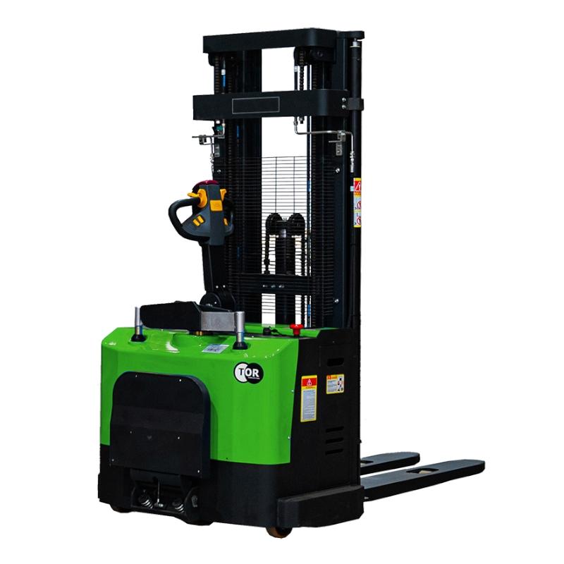 Штабелер самоходный 1,5 т 5,0 м TOR ES15T4 Li-ion 24/200 В/Ач ЭУР, Curtis, H-мачта (с платформой)