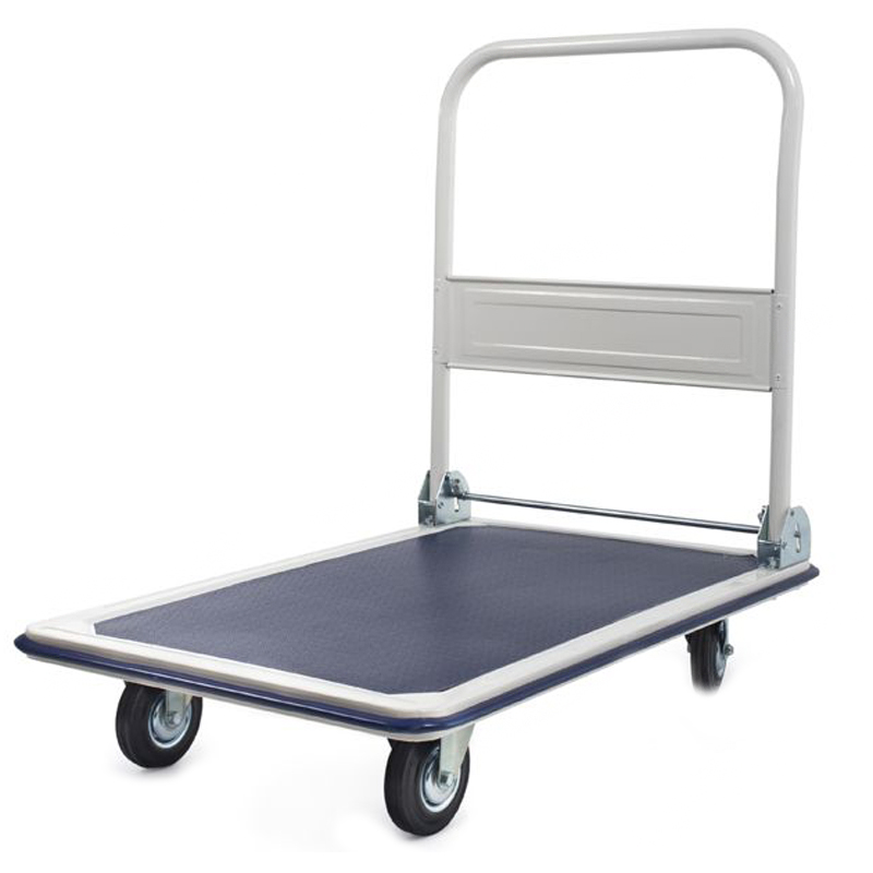 Тележка платформенная 650 кг TOR PH650 (пластиковые колеса) 1024684 Тележка платформенная 650 кг TOR PH650 (пластиковые колеса) 1024684