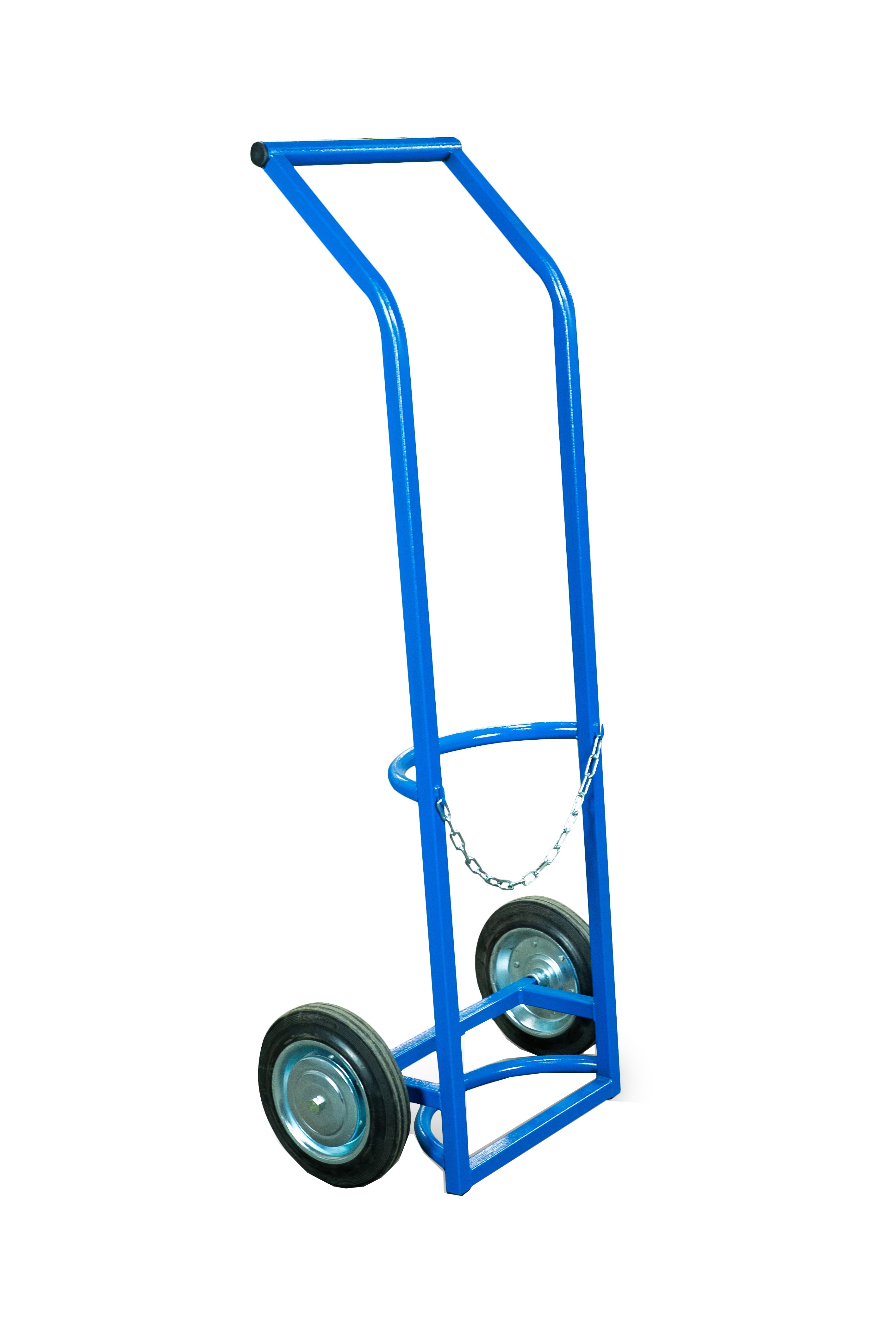 Тележка для баллонов ПР-1 пропановых, 1 баллон (2 колеса d 250мм, лит. резина) Тележка для баллонов ПР-1 пропановых, 1 баллон (2 колеса d 250мм, лит. резина)