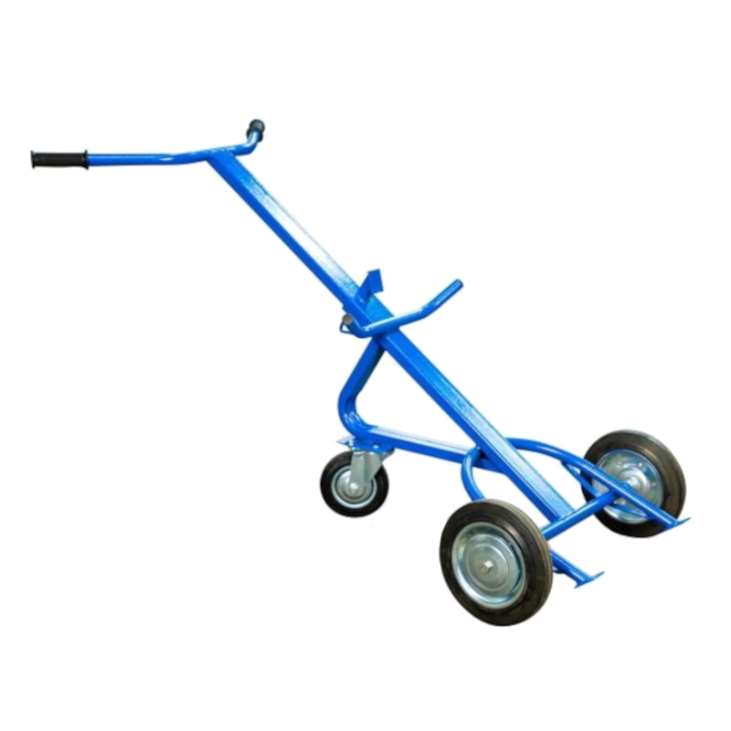 Тележка для металлических бочек TOR КБ-1 (250 литая + 160 поворотное)