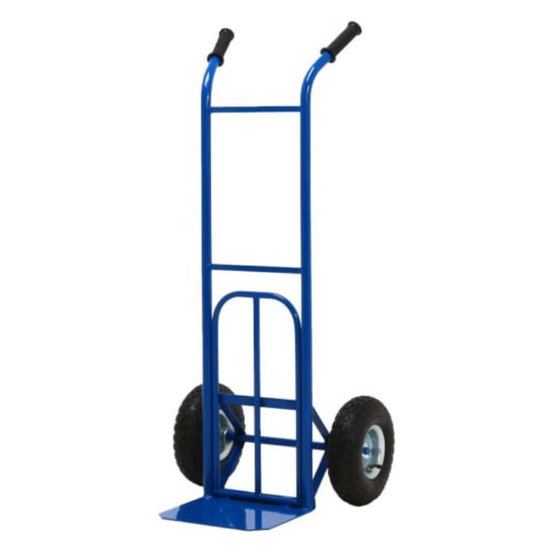 Тележка, двухколесная ручная D-250 мм Промышленник Д-150 П с откидной полкой Тележка, двухколесная ручная D-250 мм Промышленник Д-150 П с откидной полкой