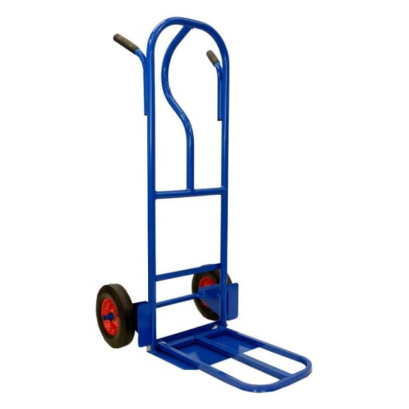 Двухколесная ручная тележка с откидной полкой Промышленник D-250 мм Д-250П Двухколесная ручная тележка с откидной полкой Промышленник D-250 мм Д-250П