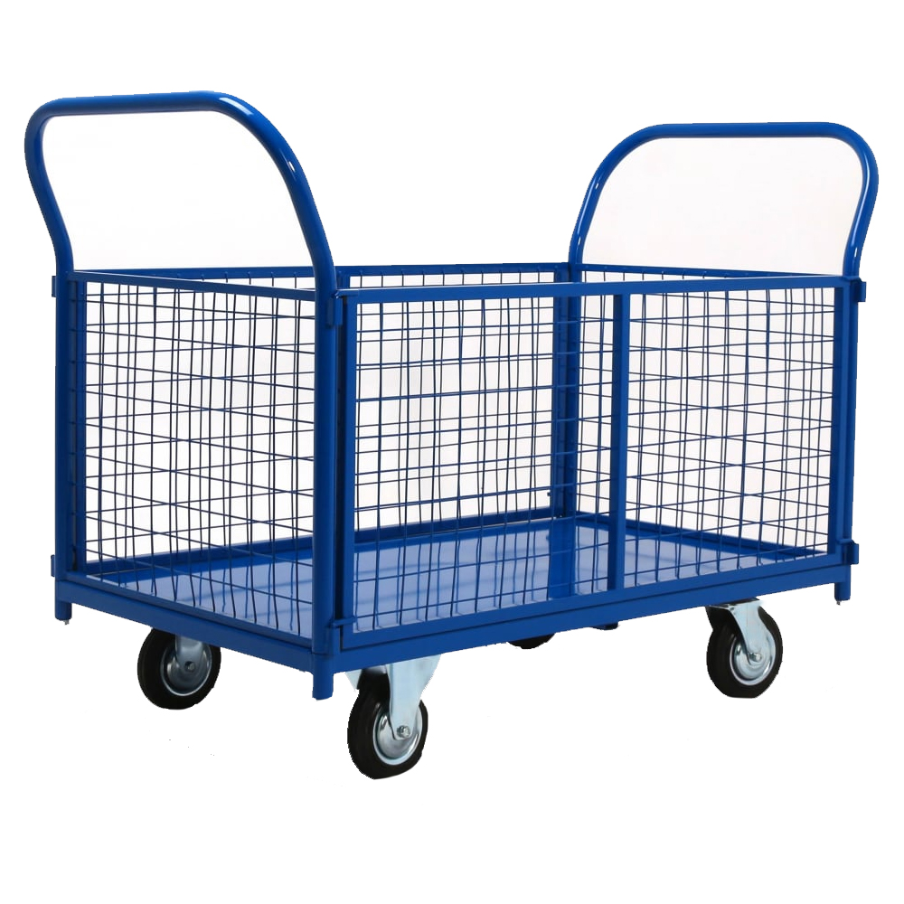 Платформенная бортовая тележка 500 мм, 125 мм Промышленник ПС-5.8 Платформенная бортовая тележка 500 мм, 125 мм Промышленник ПС-5.8