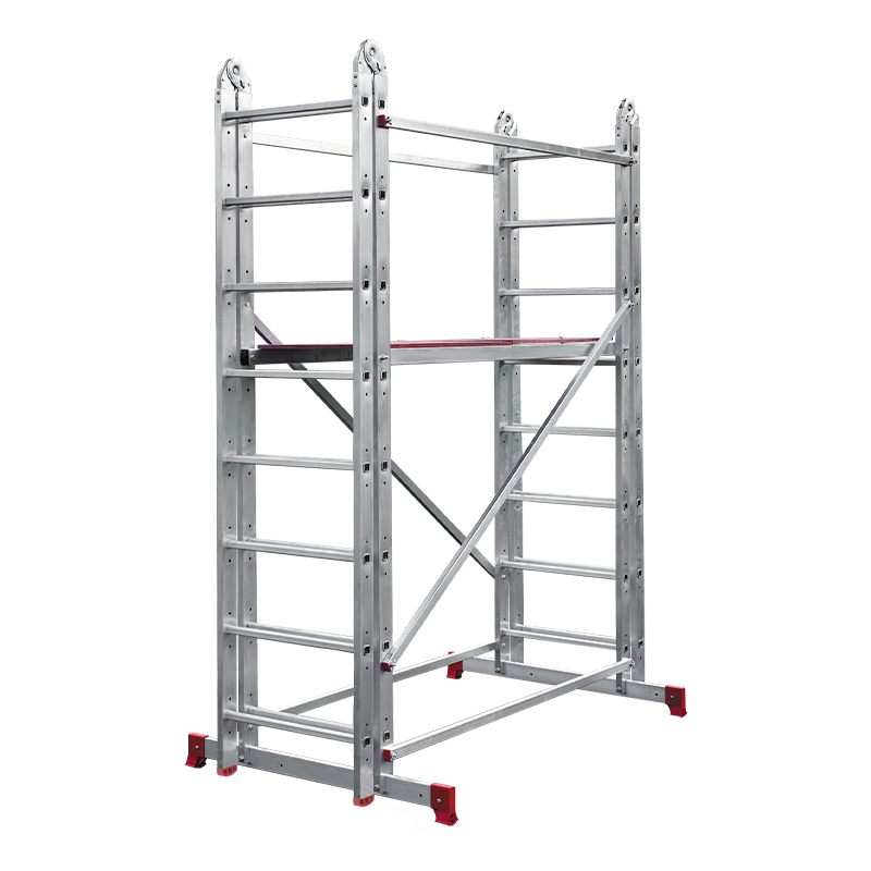 Вышка-тура шарнирная Новая Высота NV 2440, помост 1,379х0,497 м, раб. выс. 4,915 м