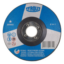 Диск обдирочный 27 Tyrolit 2 в 1 A30Q-BF 125х4х22,23 мм Диск обдирочный 27 Tyrolit 2 в 1 A30Q-BF 125х4х22,23 мм