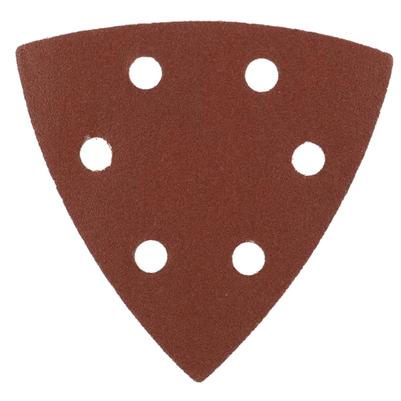 Треугольник абразивный под липучку, перфорированный, P 600, 93 мм, 5 шт Matrix на ворсовой подложке Треугольник абразивный под липучку, перфорированный, P 600, 93 мм, 5 шт Matrix на ворсовой подложке