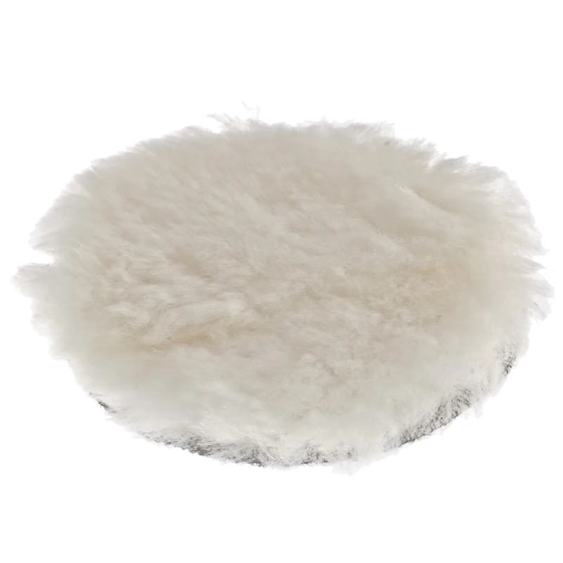 Насадка полировальная под липучку, 125 мм, натуральная шерсть Matrix Насадка полировальная под липучку, 125 мм, натуральная шерсть Matrix