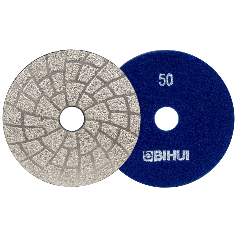 Круг алмазный гибкий BIHUI черепашка, для шлифовки и полировки d 100 мм #50 DPV405 Круг алмазный гибкий BIHUI черепашка, для шлифовки и полировки d 100 мм #50 DPV405