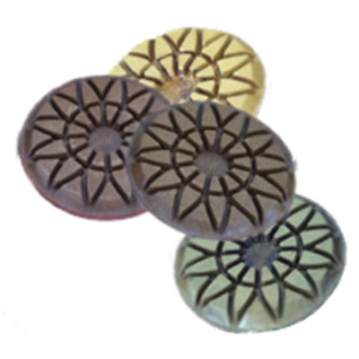 Шлифовальный пад 100 грит для сухой шлифовки для GROST PMC и PMP (желтый, 76 мм)