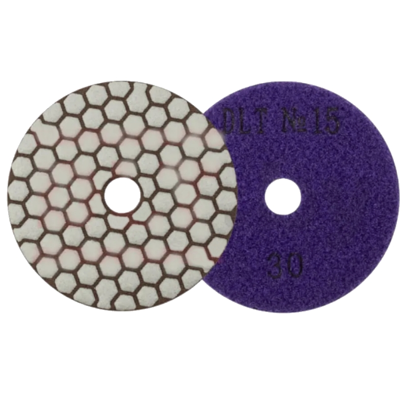 Круг алмазный гибкий шлифовальный DLT №15 #30 100 мм