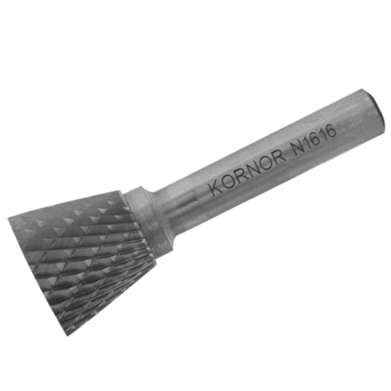 Борфреза обратный конус KORNOR N0307BM03 насечка двойная Борфреза обратный конус KORNOR N0307BM03 насечка двойная