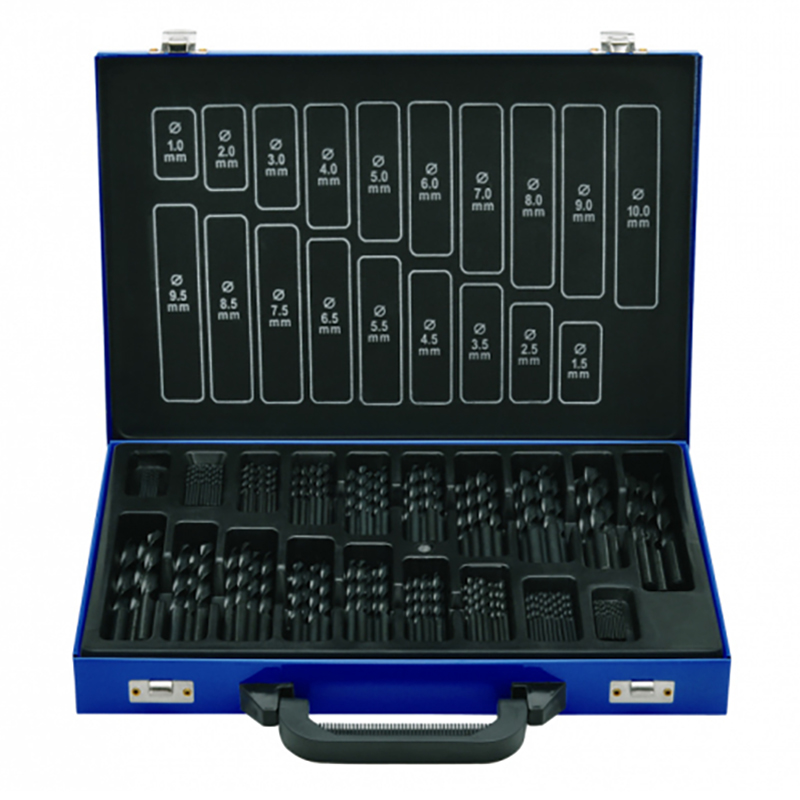 Набор свёрл по металлу ZIRA HSS-G (металлический кейс) Набор свёрл по металлу ZIRA HSS-G (металлический кейс)