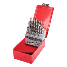 Набор свёрл Ruko по металлу DIN 338 тип Va, HSSe-Co 8, 1-13 мм x 0,5 мм в металлическом кейсе Набор свёрл Ruko по металлу DIN 338 тип Va, HSSe-Co 8, 1-13 мм x 0,5 мм в металлическом кейсе