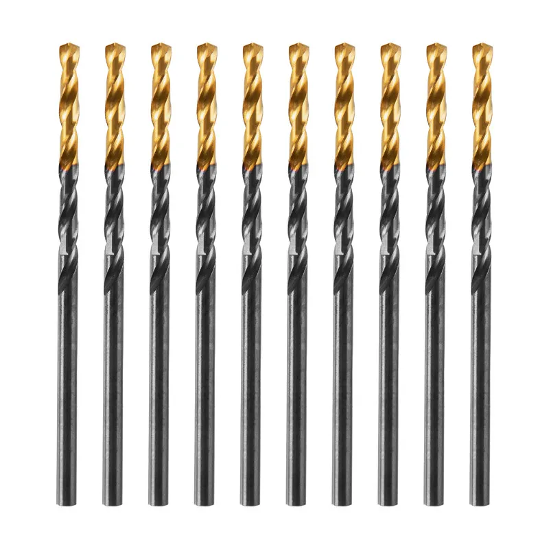 Сверло по металлу Denzel 2,5 мм, HSS-Tin, Golden Tip, 10 шт. Сверло по металлу Denzel 2,5 мм, HSS-Tin, Golden Tip, 10 шт.