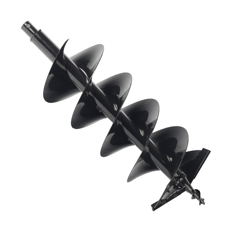 Шнек двухзаходный D 250B для грунта к бензобуру со сменными ножами