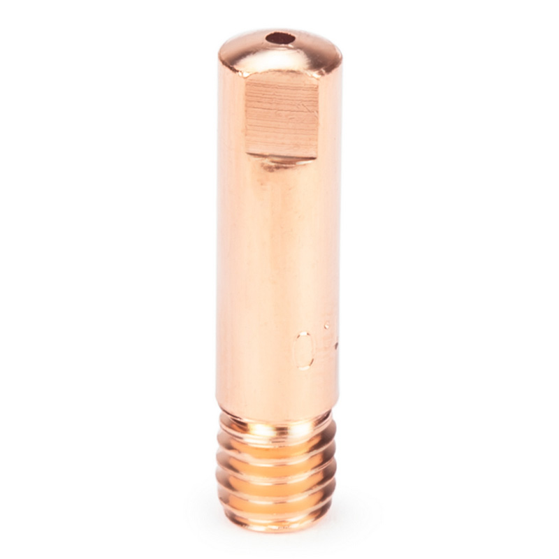 Наконечник FoxWeld М6х25х1.0 прямой (AL) (141.0006/MD0009-60, пр-во FoxWeld/КНР), 10 шт