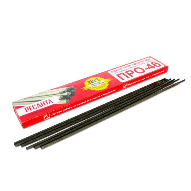 Электрод Ресанта ПРО-46 Ф3,0 Пачка 1кг Электрод Ресанта ПРО-46 Ф3,0 Пачка 1кг