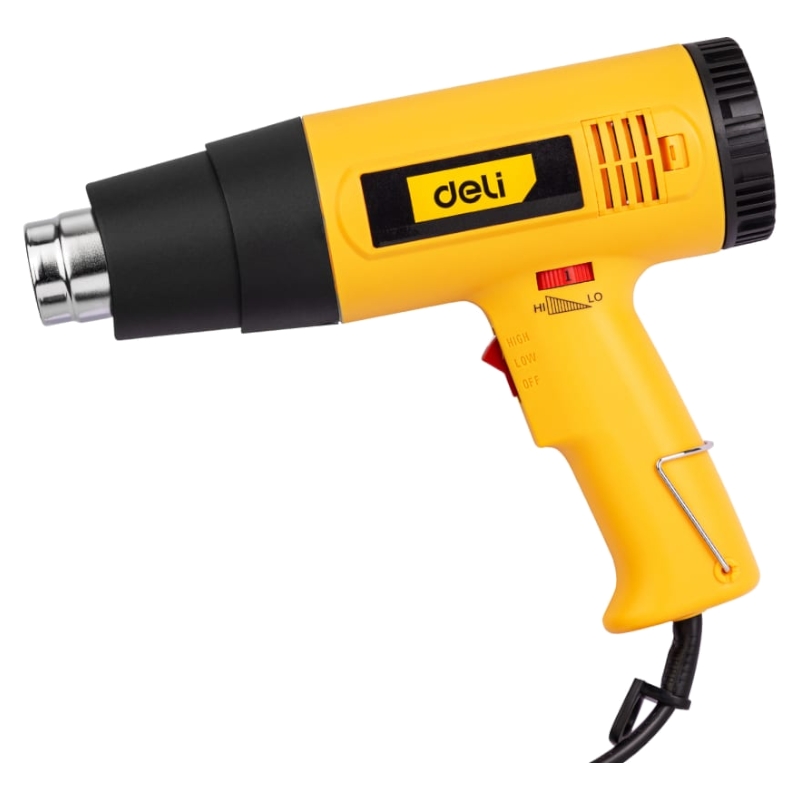 Термопистолет (технический фен) DELI DL5318 (1600Вт, рабочая температура 100-590 град) 103019