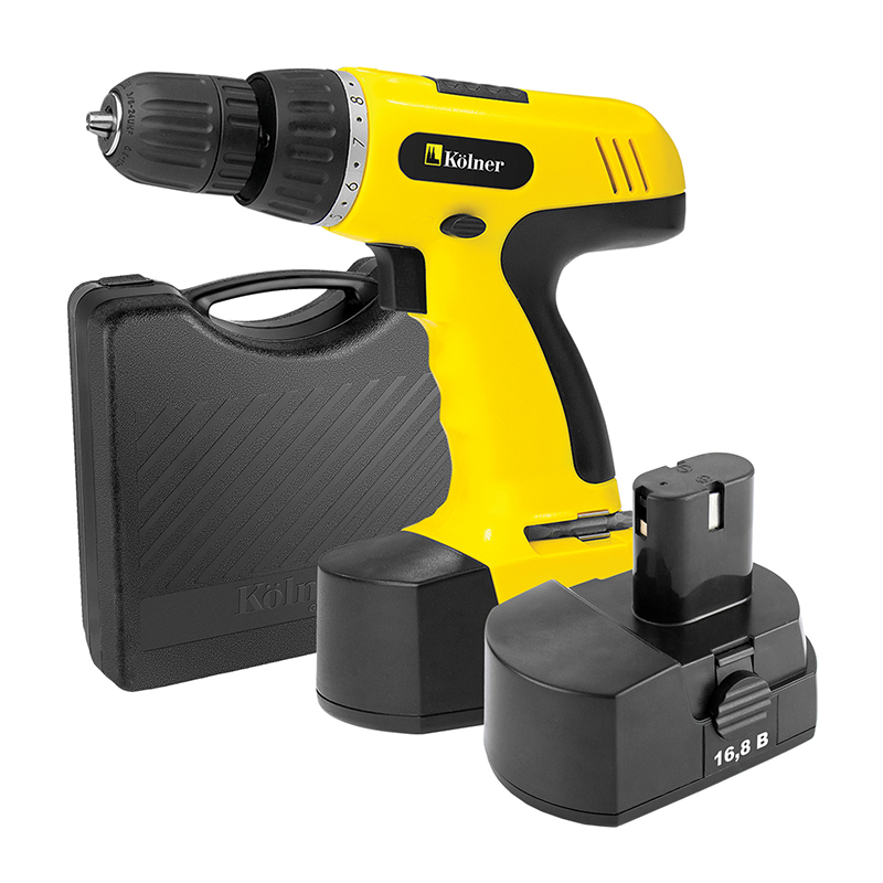 Аккумуляторная дрель-шуруповерт KOLNER KCD 16,8C