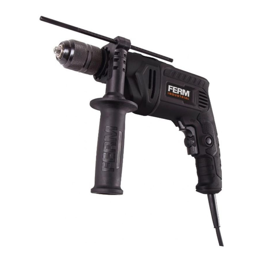 Ударная дрель Ferm PDM1061P_K, 1100 Вт черный Ударная дрель Ferm PDM1061P_K, 1100 Вт черный