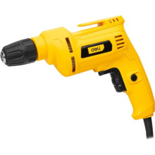 Дрель электрическая сетевая безударная DELI DL-DZ10-E1 (БЗП, ф10мм, 500Вт, 3000об/мин, реверс)