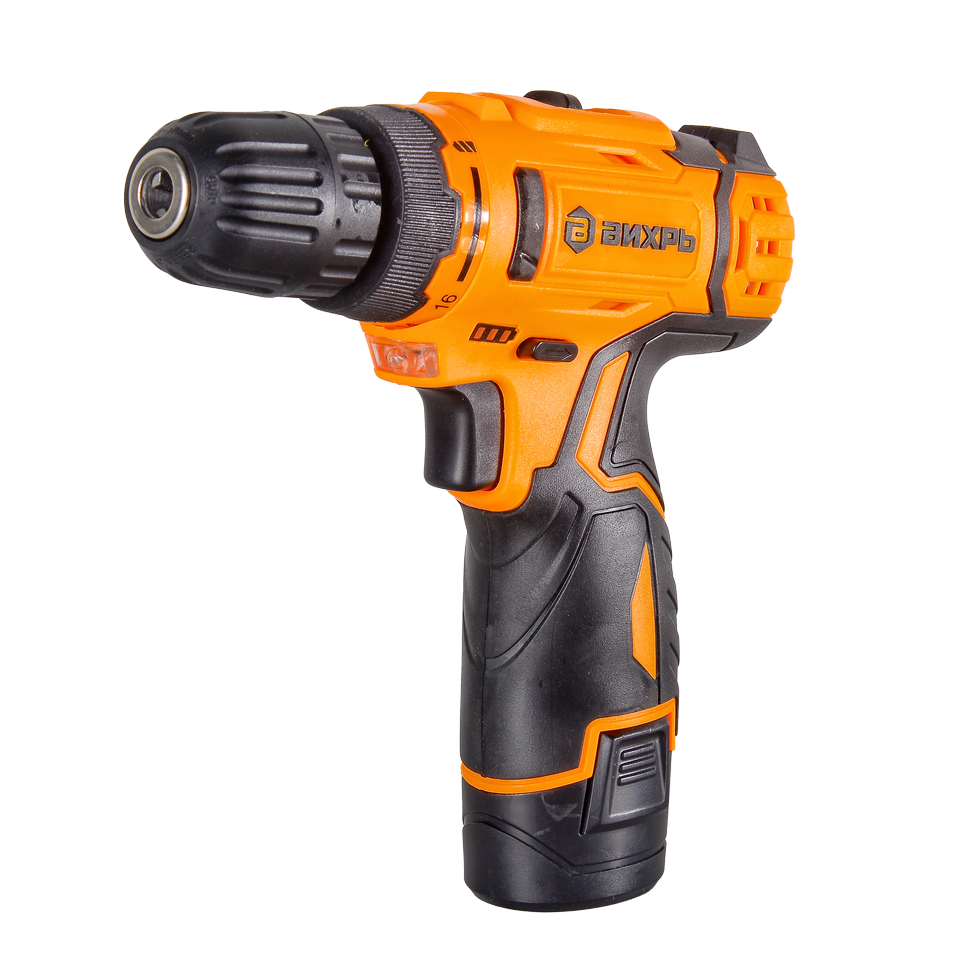 Дрель-шуруповерт аккумуляторная Вихрь ДА-12Л-2КА Дрель-шуруповерт аккумуляторная Вихрь ДА-12Л-2КА