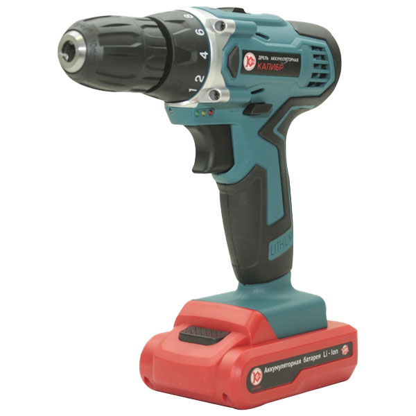 Аккумуляторная дрель Калибр ДА-18/2А