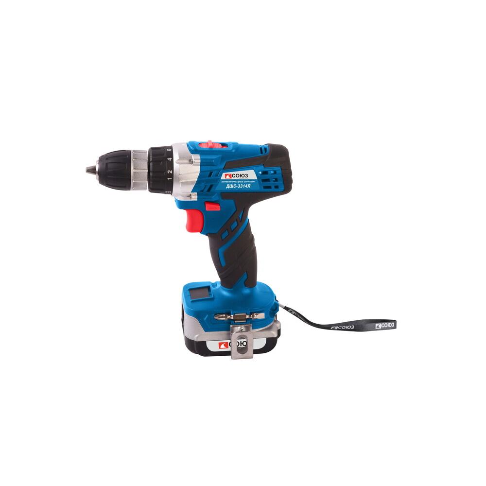 Аккумуляторный шуруповерт СОЮЗ ДШС-3314Л
