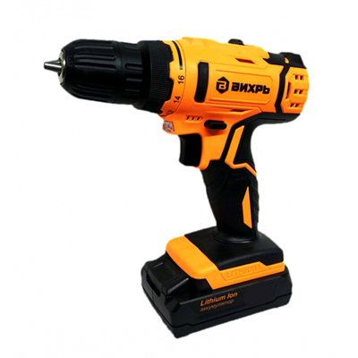 Дрель-шуруповерт Вихрь ДА-24Л-2кУ аккумуляторная, ударная Дрель-шуруповерт Вихрь ДА-24Л-2кУ аккумуляторная, ударная