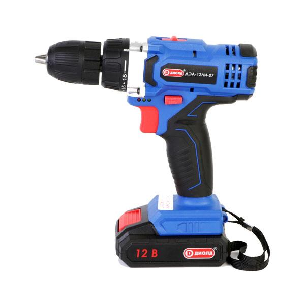 Дрель-шуруповерт аккумуляторная ДИОЛД ДЭА-12ЛИ-07