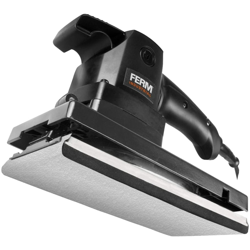 Шлифовальная машина (орбитальная) FERM PSM1030P, 114x234 мм.,520 Вт, 10000 об.мин., коробка Шлифовальная машина (орбитальная) FERM PSM1030P, 114x234 мм.,520 Вт, 10000 об.мин., коробка