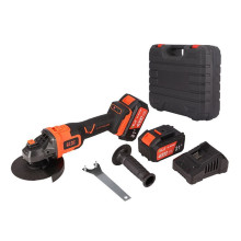 Аккумуляторная УШМ бесщеточная ACDC GS-21BL ONE PLUS (Li-ion-2шт, 4.0Ач, 125 мм, 2 скорости, З/У, в Аккумуляторная УШМ бесщеточная ACDC GS-21BL ONE PLUS (Li-ion-2шт, 4.0Ач, 125 мм, 2 скорости, З/У, в