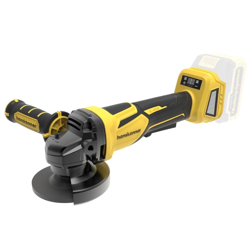Аккумуляторная УШМ Hanskonner HAG1812BLE 1BatterySystem Аккумуляторная УШМ Hanskonner HAG1812BLE 1BatterySystem