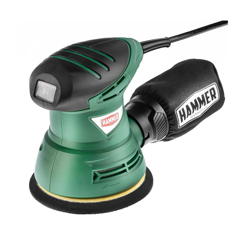 Шлифмашина эксцентриковая орбитальная Hammer OSM260A 260Вт диаметр 125мм 12000об/мин Шлифмашина эксцентриковая орбитальная Hammer OSM260A 260Вт диаметр 125мм 12000об/мин
