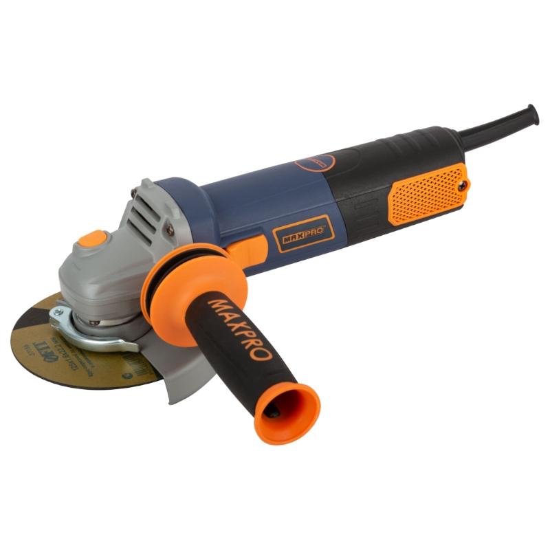 Шлифмашина угловая MAX-PRO 950 Вт, 11000 об/мин, быстрозажимной кожух 125 мм 85130 Шлифмашина угловая MAX-PRO 950 Вт, 11000 об/мин, быстрозажимной кожух 125 мм 85130