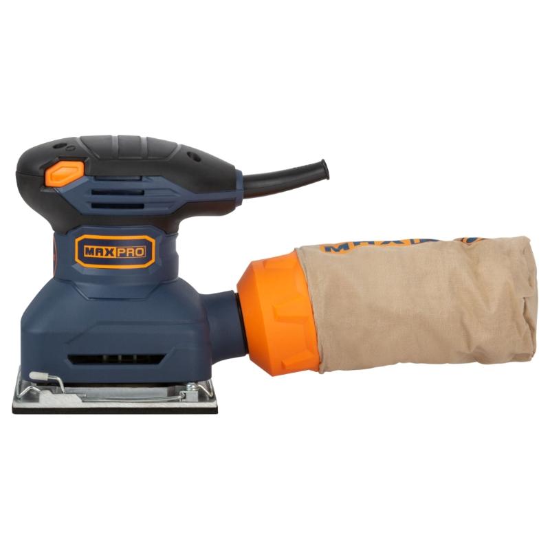 Шлифмашина вибрационная MAX-PRO 230 Вт, 13500 об/мин, 115х100 мм 85235 Шлифмашина вибрационная MAX-PRO 230 Вт, 13500 об/мин, 115х100 мм 85235