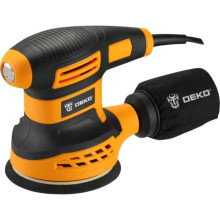 Шлифмашина эксцентриковая сетевая DEKO DKG350 Шлифмашина эксцентриковая сетевая DEKO DKG350