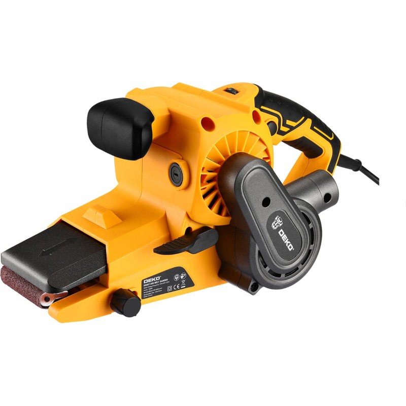 Шлифмашина ленточная DEKO DKBS1300, 1300 Вт, с регулировкой оборотов Шлифмашина ленточная DEKO DKBS1300, 1300 Вт, с регулировкой оборотов