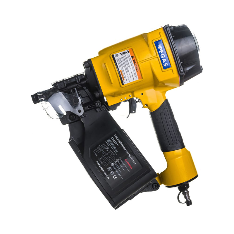 Гвоздезабивной пистолет Pegas pneumatic CN70 (гвозди на катушке) Гвоздезабивной пистолет Pegas pneumatic CN70 (гвозди на катушке)