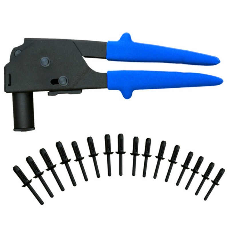 Заклепочник ручной для пластиковых вытяжных заклепок WIEDERKRAFT WDK-65644 Заклепочник ручной для пластиковых вытяжных заклепок WIEDERKRAFT WDK-65644