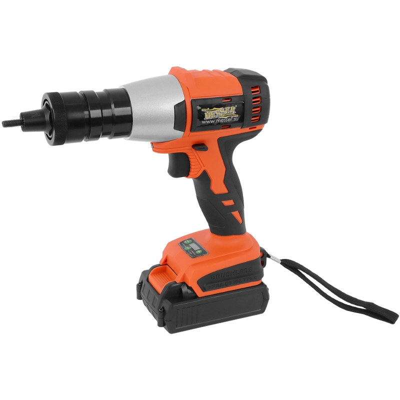 Аккумуляторный резьбовой заклепочник MESSER LW20LM (серия 2021) Аккумуляторный резьбовой заклепочник MESSER LW20LM (серия 2021)